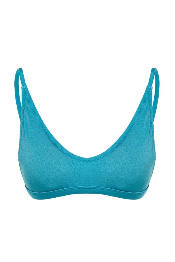 Trendyol Trendyol Bikini Top - Blue - Plain