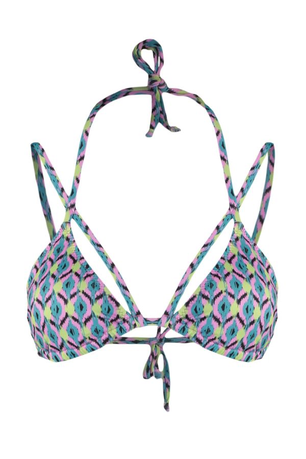 Trendyol Trendyol Bikini Top - Multi-color - Geometric pattern