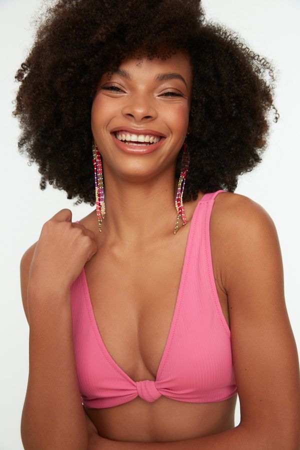 Trendyol Trendyol Bikini Top - Pink - Plain