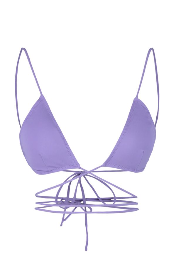 Trendyol Trendyol Bikini Top - Purple - Plain