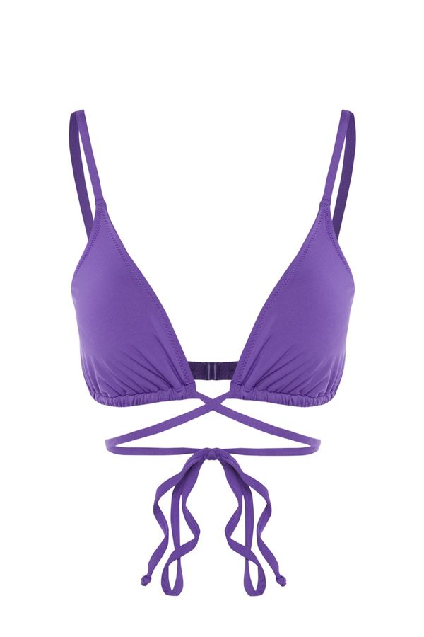 Trendyol Trendyol Bikini Top - Purple - Plain