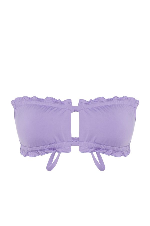 Trendyol Trendyol Bikini Top - Purple - Plain