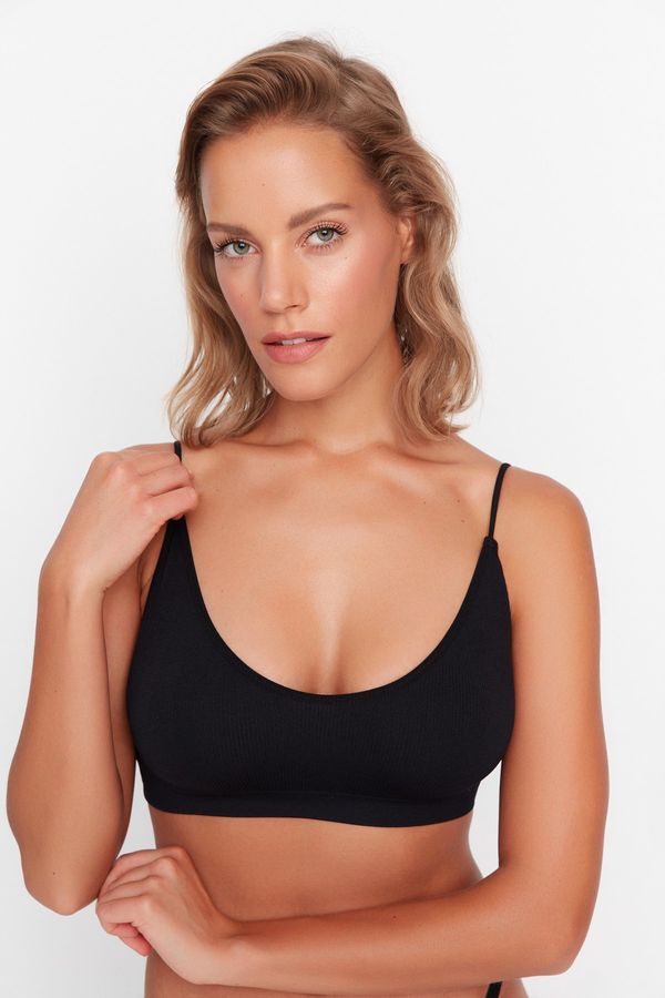 Trendyol Trendyol Black Back Detailed Seamless Bra