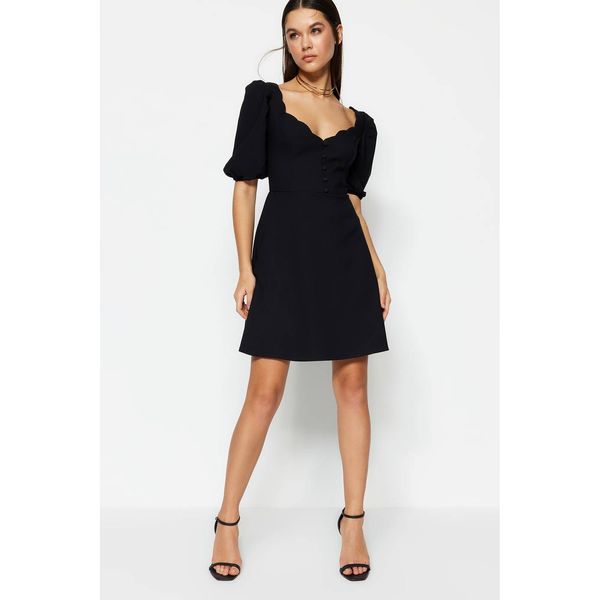 Trendyol Trendyol Black Detailed Dress