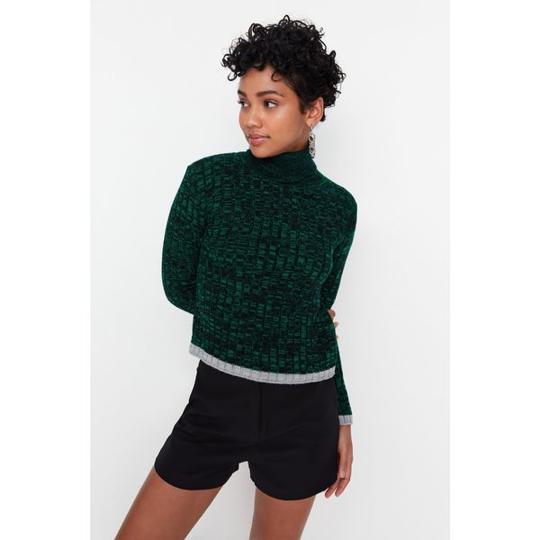 Trendyol Trendyol Black Gradient Knitwear Sweater