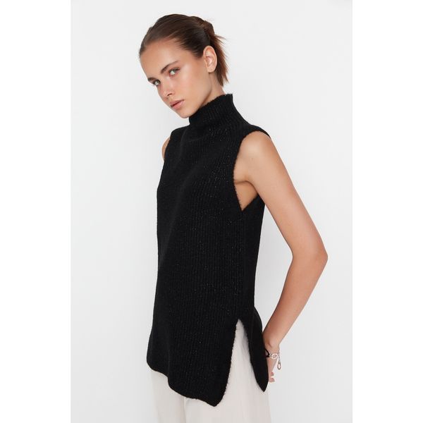 Trendyol Trendyol Black Half Turtleneck Knitwear Sweater