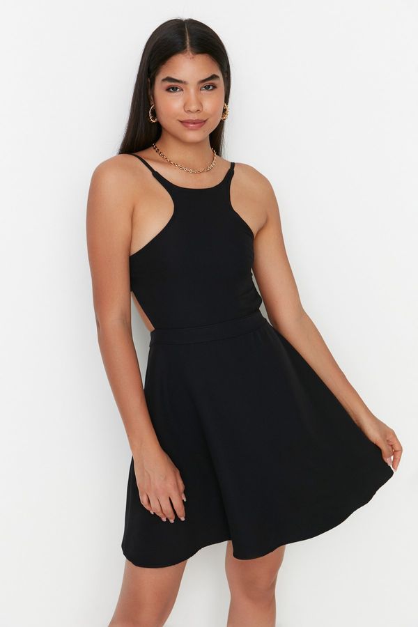 Trendyol Trendyol Black Halter Neck Dress