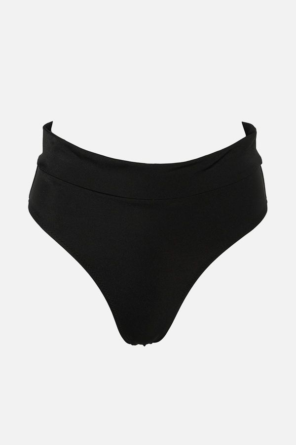 Trendyol Trendyol Black High Waist Bikini Bottom