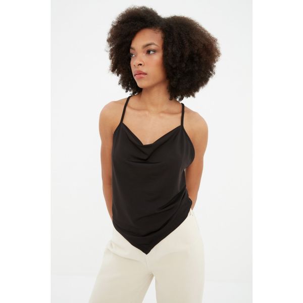 Trendyol Trendyol Black Knitted Blouse