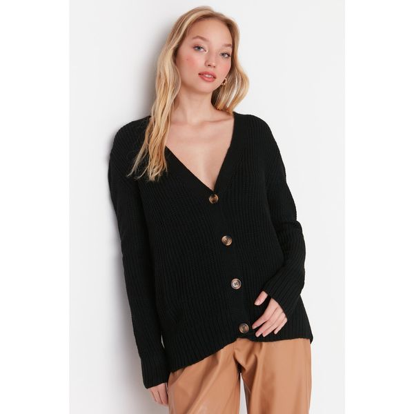 Trendyol Trendyol Black Knitwear Cardigan