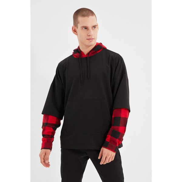 Trendyol Trendyol Black Men's Sweatshirt