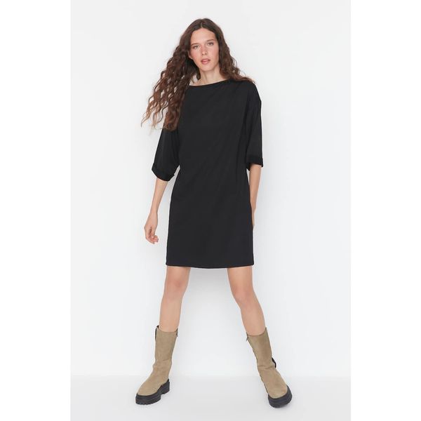 Trendyol Trendyol Black Mini Knitted Dress