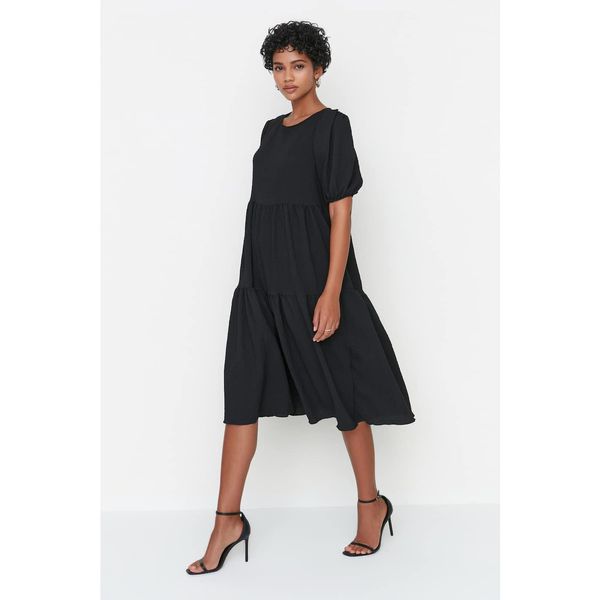 Trendyol Trendyol Black Ruffle Dress