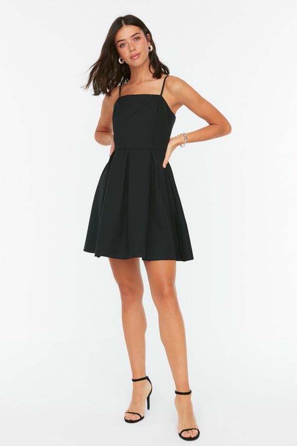 Trendyol Trendyol Black Ruffle Dress