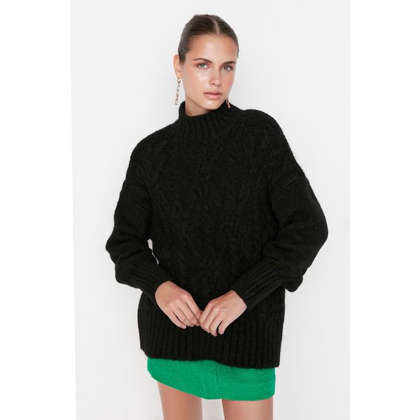 Trendyol Trendyol Black Turtleneck Knitwear Sweater