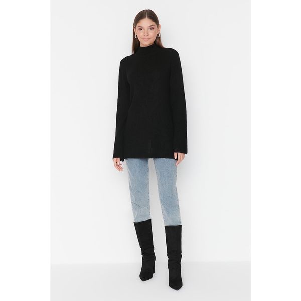 Trendyol Trendyol Black Turtleneck Knitwear Sweater