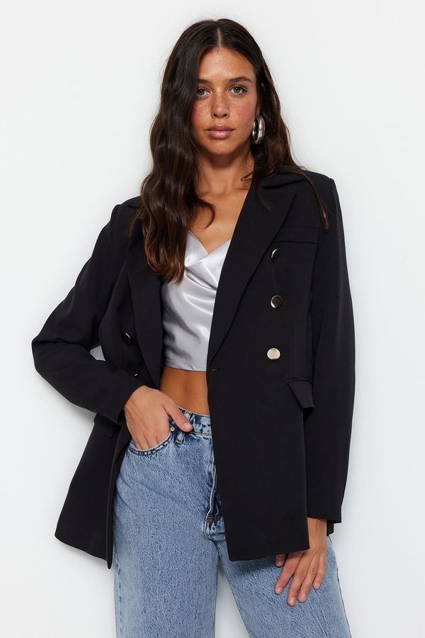 Trendyol Trendyol Blazer - Black - Regular fit