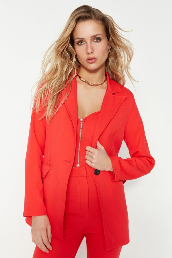 Trendyol Trendyol Blazer - Red - Regular