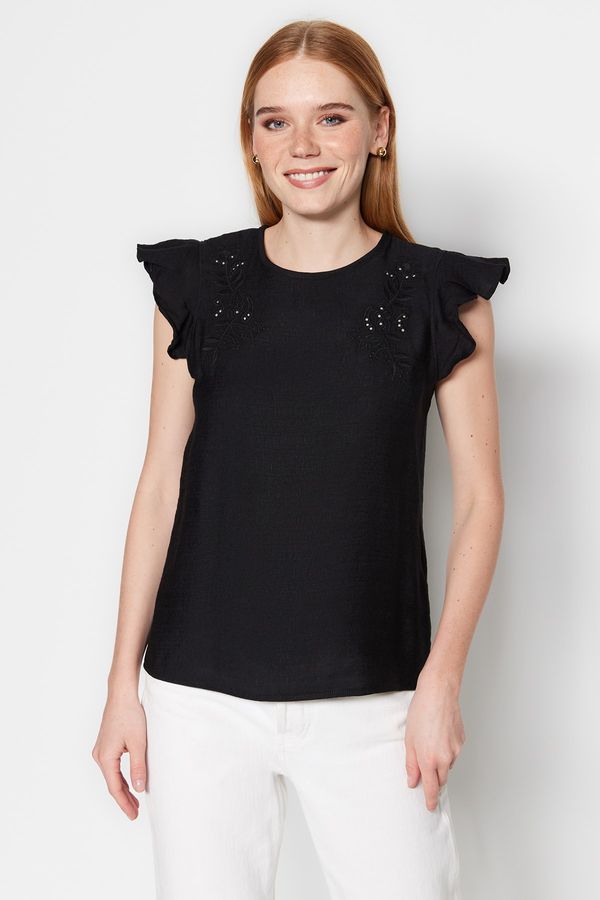 Trendyol Trendyol Blouse - Black - Regular fit