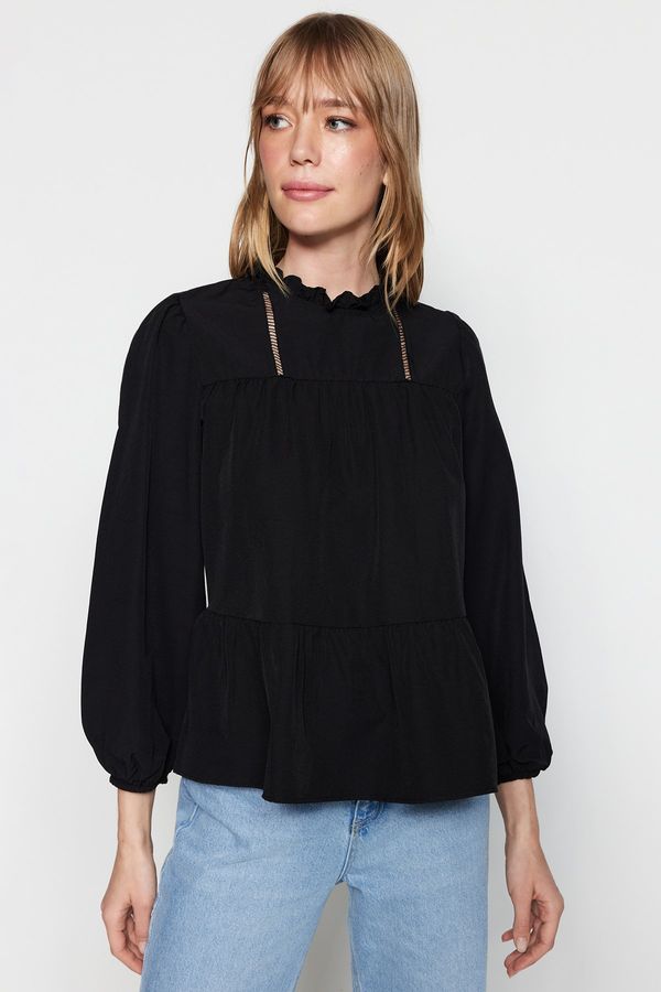 Trendyol Trendyol Blouse - Black - Regular fit