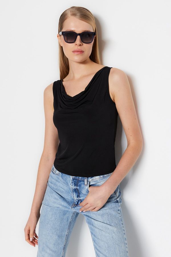 Trendyol Trendyol Blouse - Black - Slim fit