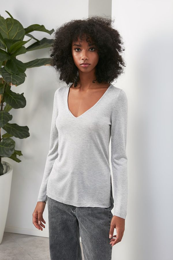 Trendyol Trendyol Blouse - Gray - Regular fit