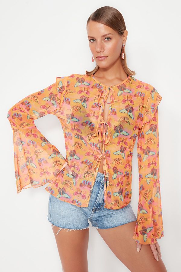 Trendyol Trendyol Blouse - Multi-color - Fitted