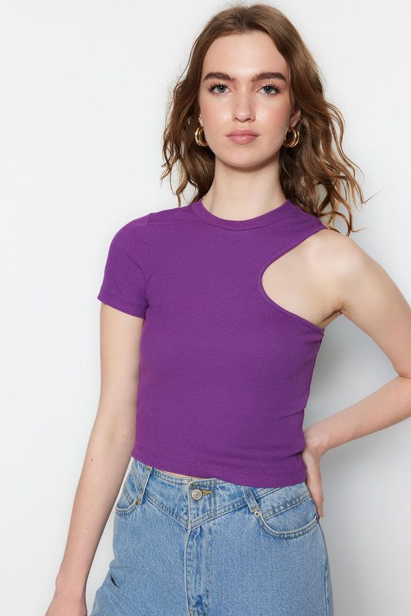 Trendyol Trendyol Blouse - Purple - Slim fit