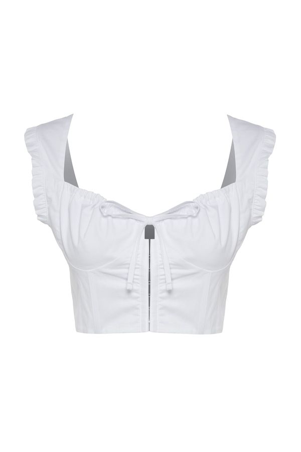 Trendyol Trendyol Blouse - White - Fitted