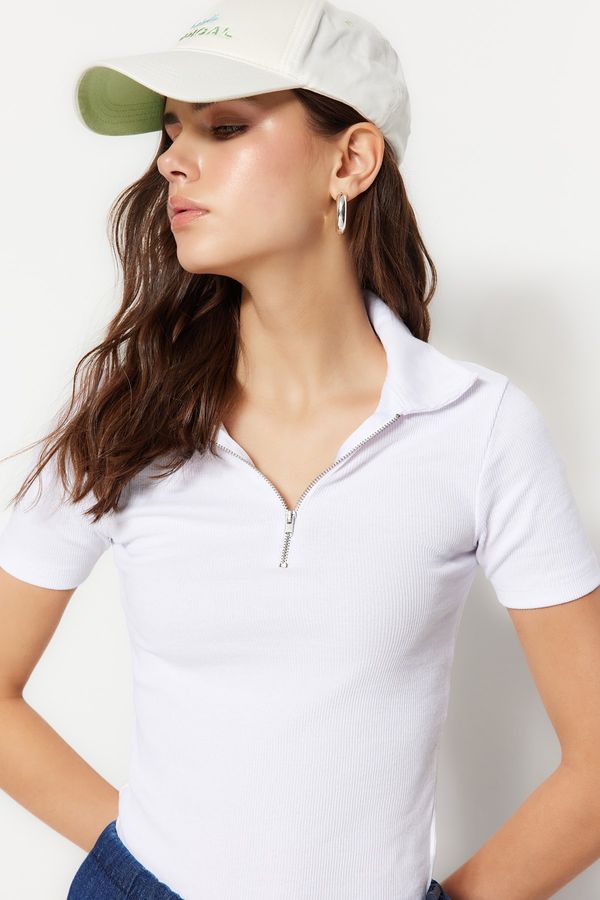 Trendyol Trendyol Blouse - White - Slim fit