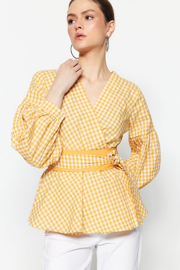 Trendyol Trendyol Blouse - Yellow - Regular fit