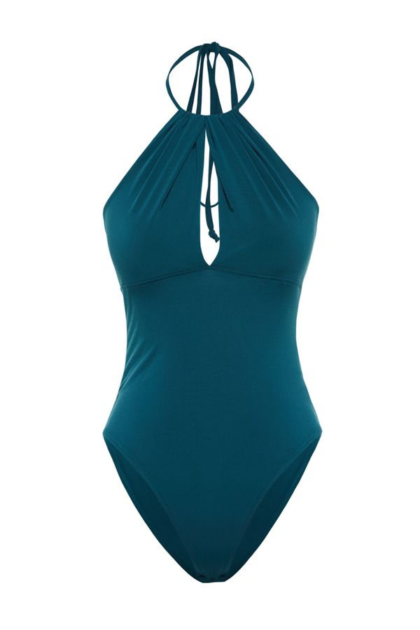 Trendyol Trendyol Bodysuit - Green - Slim fit