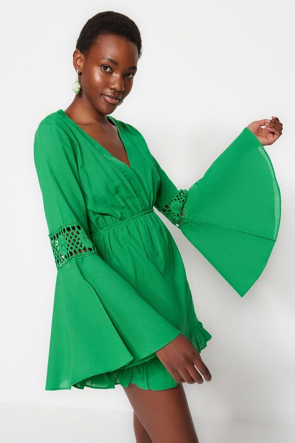 Trendyol Trendyol Both Dress - Green - Ruffle