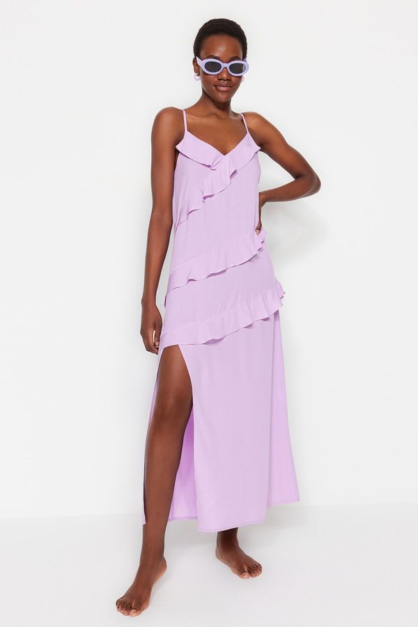 Trendyol Trendyol Both Dress - Purple - Ruffle