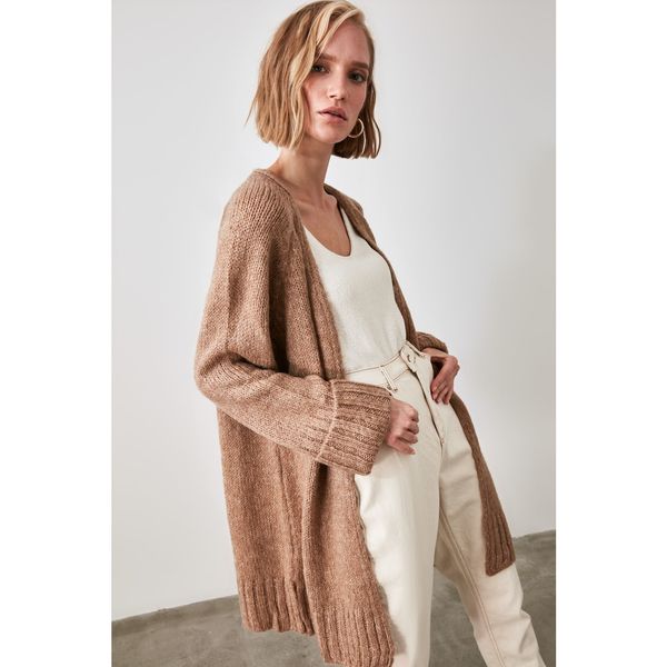 Trendyol Trendyol Camel Knitwear Cardigan Cardigan