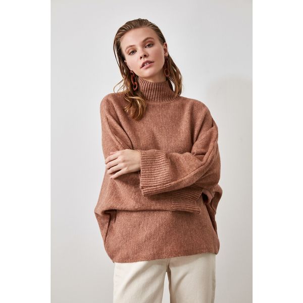 Trendyol Trendyol Camel Knitwear Sweter