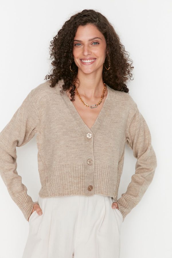 Trendyol Trendyol Cardigan - Beige - Regular fit