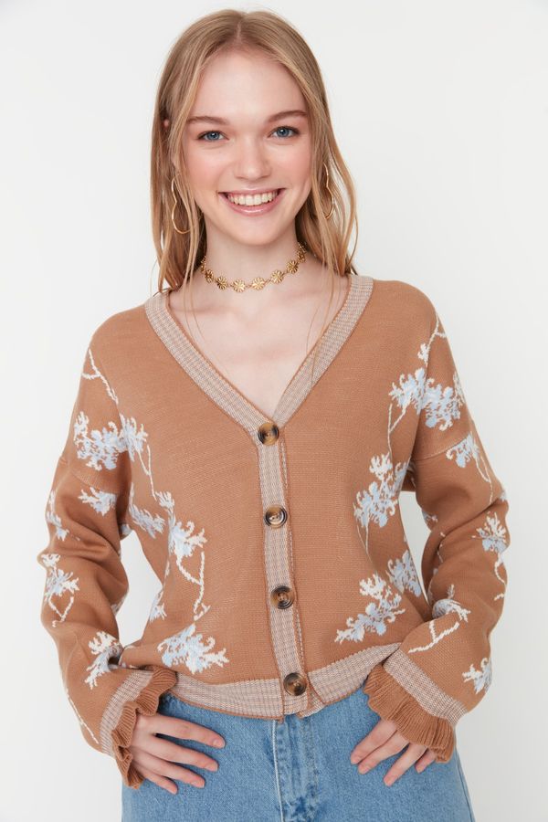 Trendyol Trendyol Cardigan - Brown - Regular fit