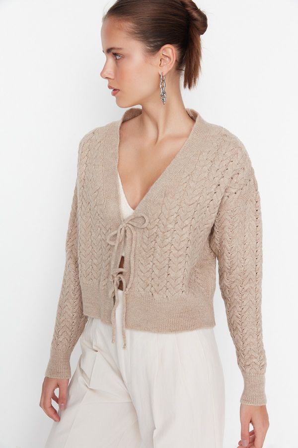 Trendyol Trendyol Cardigan - Brown - Regular fit