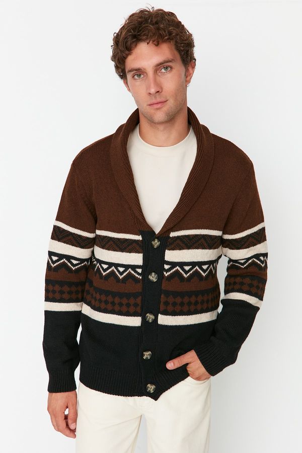 Trendyol Trendyol Cardigan - Brown - Regular fit