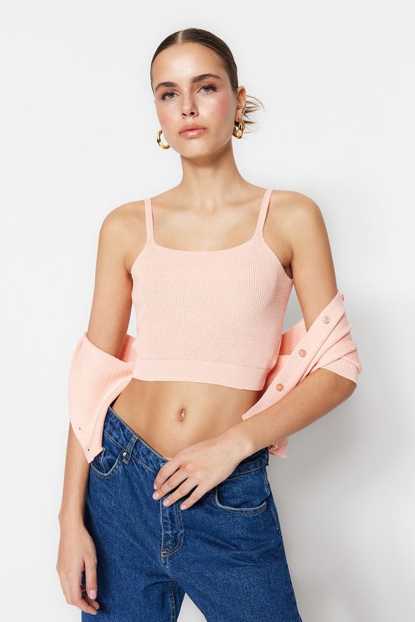 Trendyol Trendyol Cardigan - Pink - Slim fit