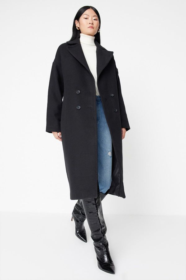 Trendyol Trendyol Coat - Black - Basic