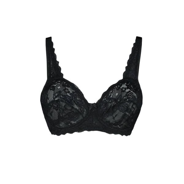 Trendyol Trendyol Curve Black Lace Contouring Bra