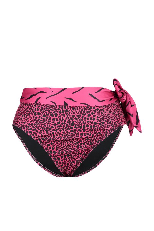 Trendyol Trendyol Curve Plus Size Bikini Bottom - Pink