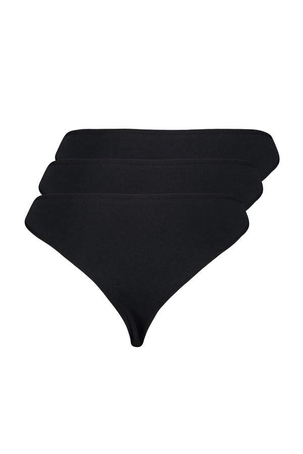 Trendyol Trendyol Curve Plus Size Briefs - Black