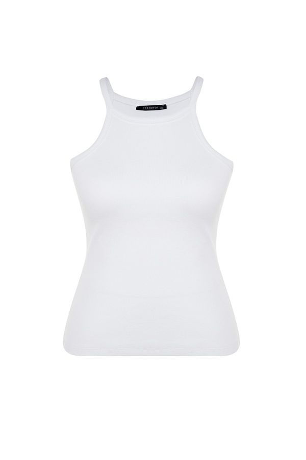 Trendyol Trendyol Curve Plus Size Camisole - White