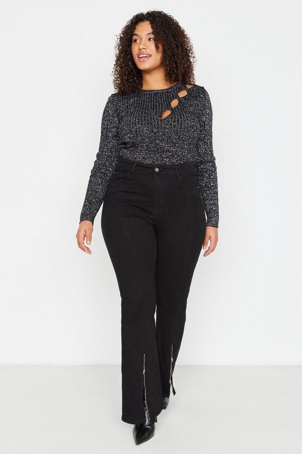 Trendyol Trendyol Curve Plus Size Jeans - Black - Slim