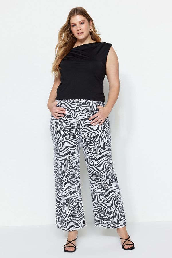 Trendyol Trendyol Curve Plus Size Jeans - Black - Wide leg