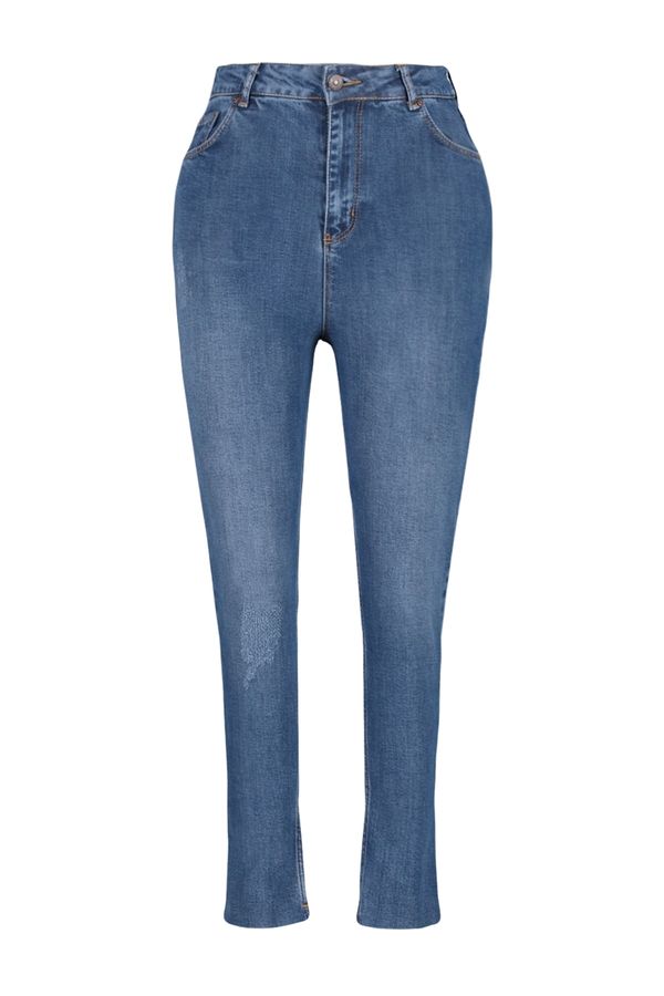 Trendyol Trendyol Curve Plus Size Jeans - Blue - Skinny