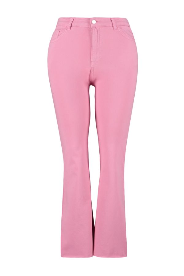Trendyol Trendyol Curve Plus Size Jeans - Pink - Slim